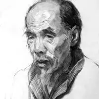 微信老人头像素描微信头像图片大全
