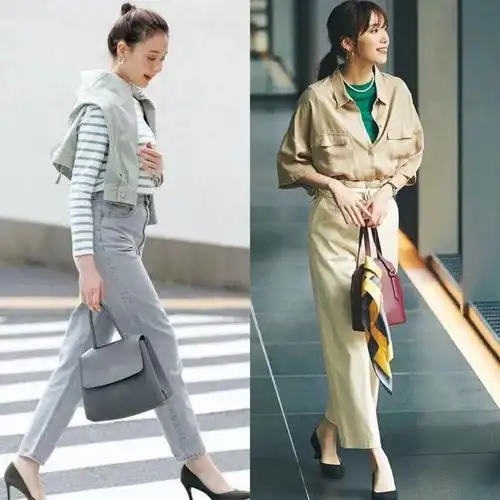 女人的裤装穿搭也可以穿出风情万种,柔情似水
