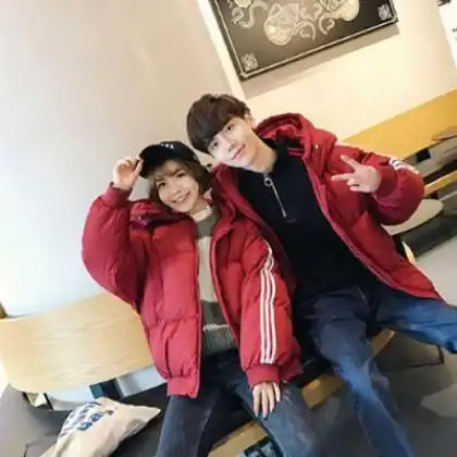 个性时尚俊男靓女情侣头像,我在你眼里很特别
