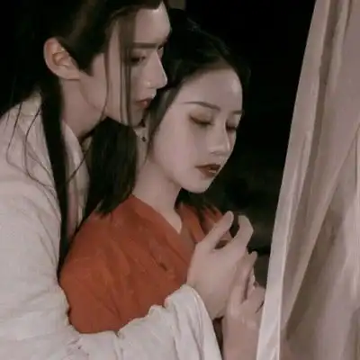 江孑一对两张唯美古风气质真人情侣头像我要个性网
