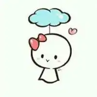 情侣头像简约清新卡通微信头像图片大全
