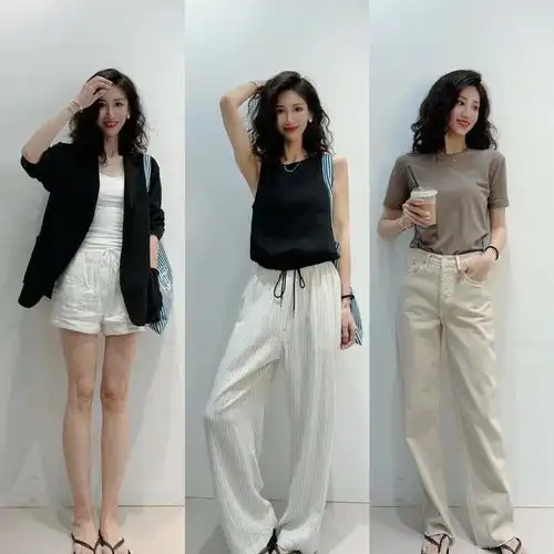 夏天爱上优雅通勤风,比正装时髦,比休闲装高级,清爽又耐看
