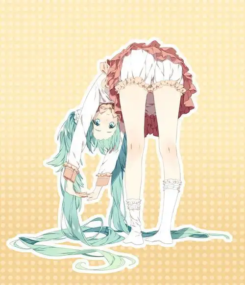 二次元动漫萌萌哒妹纸少女初音未来萌堆糖,美好生活研究所
