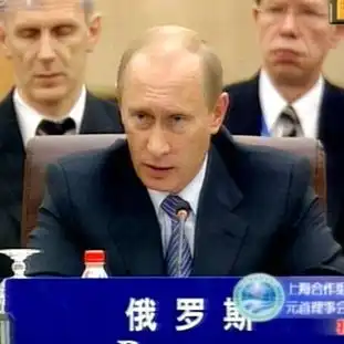 俄罗斯总统普京发言
