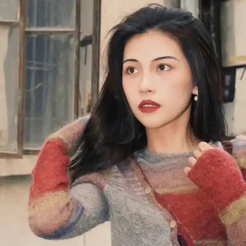 复古港风女生头像
