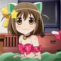 二次元卡哇伊小猫头像微信头像图片大全
