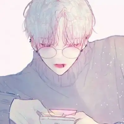 动漫cp头像一男一女可爱萌情侣专用图片
