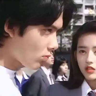 ins高级质感真人双人爱人头像
