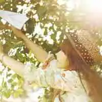 微信头像女小清新自然微信头像图片大全
