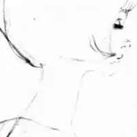 微信手绘简约黑白卡通头像图片微信头像图片大全
