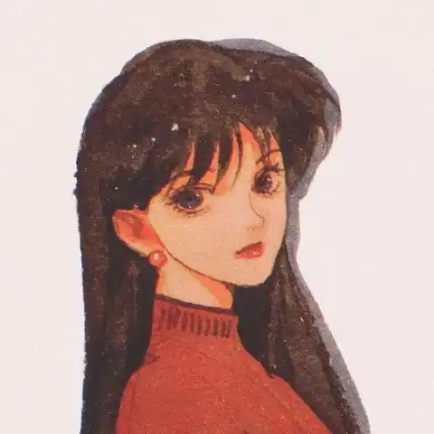小众文艺女生头像
