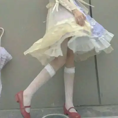部位女头腿部个性网精选部位头像女生腿部裙子
