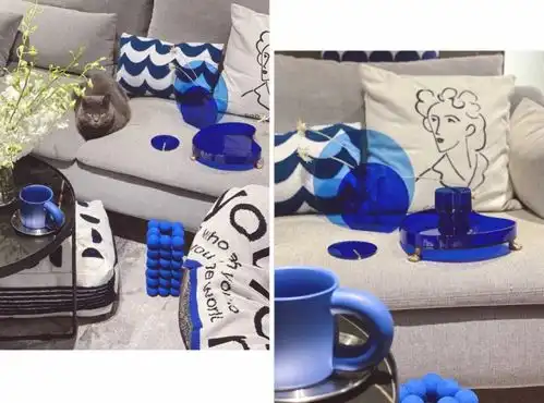 你好,请把我的头发染成克莱因蓝