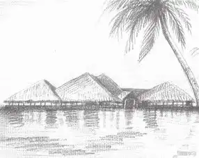 如何学素描素描海边风景绘画教程
