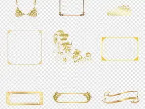 金色欧式边框花纹花边古典png免扣素材图片模板下载24.76mb欧式边框大全花纹边框
