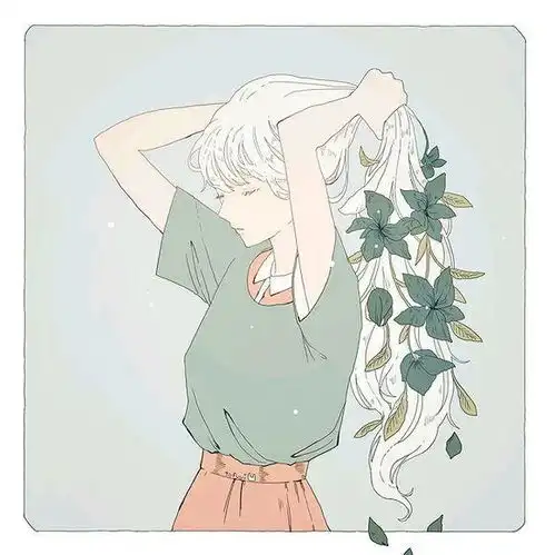 情侣头像爱越单纯越着迷
