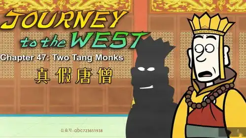 英文西游记动画47twotangmonks真假唐僧看动画学英文
