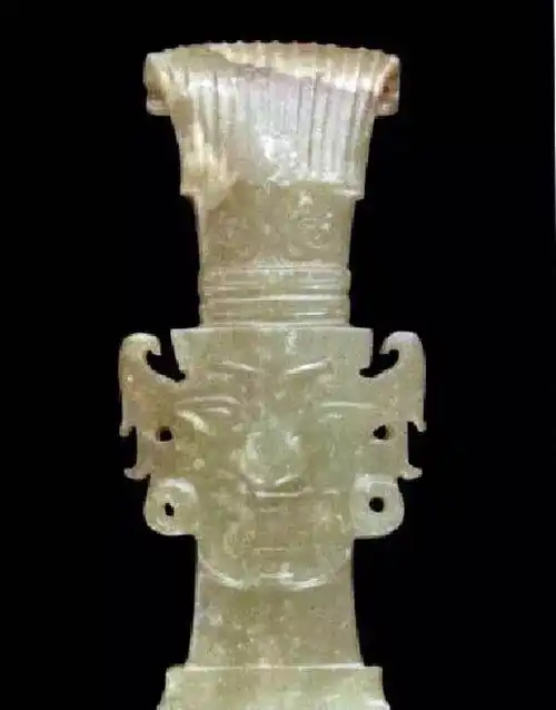 青铜时代早期玉器巅峰,石家河文化玉器鉴赏之玉人头像
