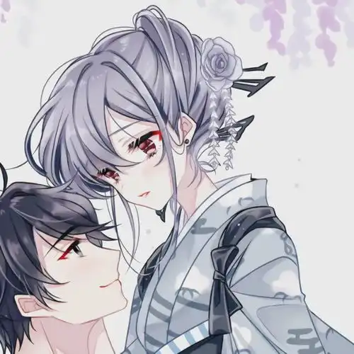 动漫头像原来爱情就是我正要表白而你也刚好正在输入
