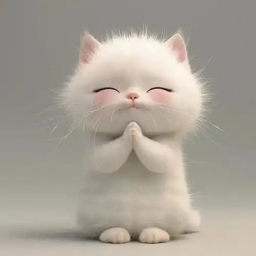 祈福祈愿小猫小狗头像
