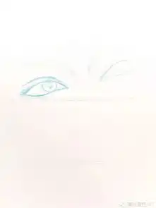 教程用水彩画出一双灵动的眼睛
