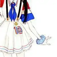 有没有和这个类似的头像,动漫半身,国旗图案的
