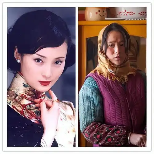 真没想到,这8位戏里土得掉渣的大妈,年轻个个是一眼万年的美人
