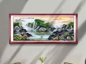 新中式山水风景画招财聚宝旭日东升装饰画图片设计素材高清psd模板下载125.05mb山水装饰画大全
