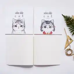 苏铁时光萌猫系列创意涂鸦本手绘本文艺日堆糖,美图壁纸兴趣社区
