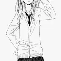 求动漫女生半身头像
