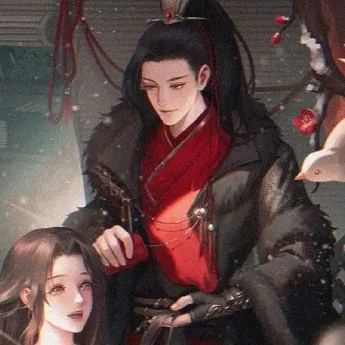 超好看的动漫情侣头像图片
