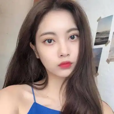 蓝色控女生头像清新自然蓝色系优美头像图片女
