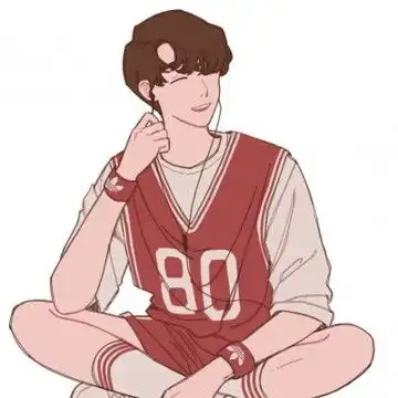 可爱呆萌动漫男生微信头像
