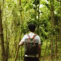 背书包动漫头像背影微信头像图片大全
