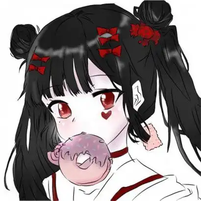 红色系动漫女生头像,这种色调是否有喜欢的呢
