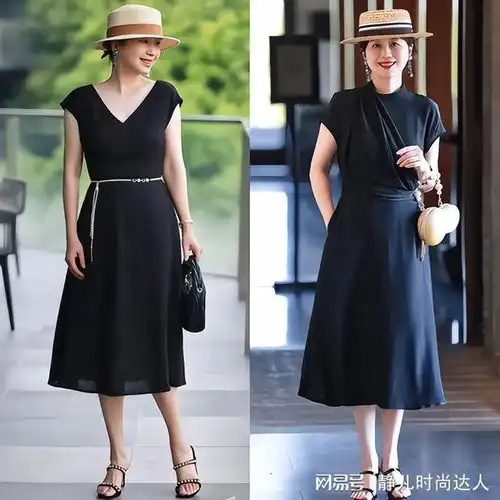 中年女人如何展现成熟之美试试过膝裙高跟鞋,真好看
