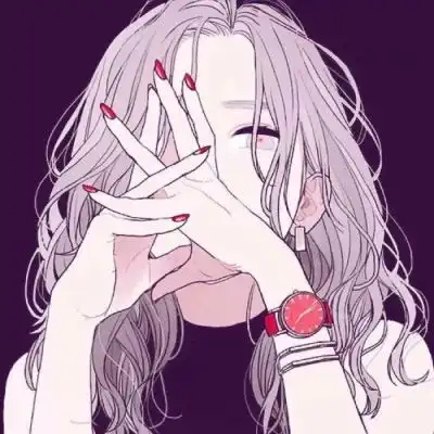 女生卡通头像高冷霸气成熟帅气女生二次元头像
