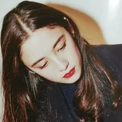 高清英伦风女生头像
