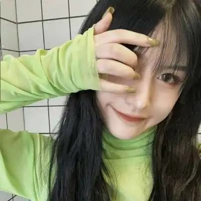 绿色系女生头像简单女生最爱的绿色系头像
