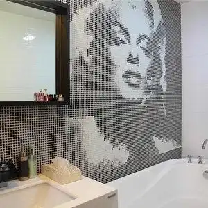 简欧风格二居室卫生间效果图
