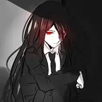 这位黑发赤瞳的女生是哪部动漫里的呀,这个黑发的异瞳的大概是男主吧,求大神指教
