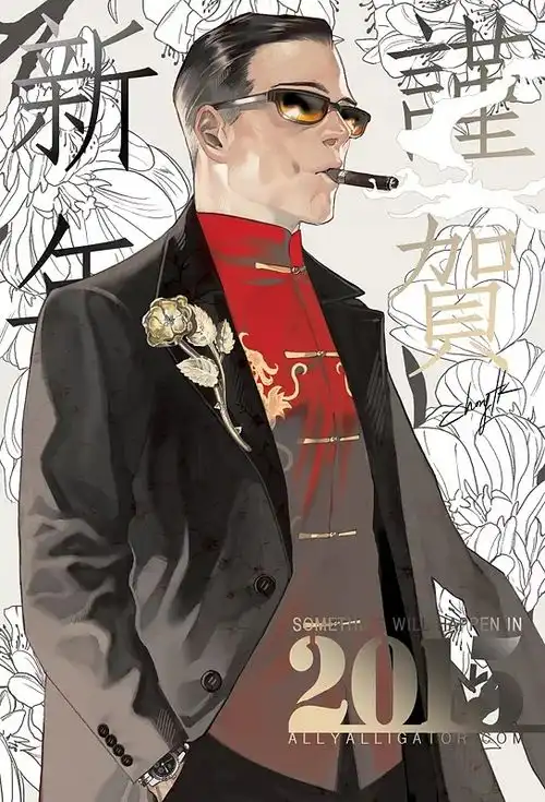 大触推荐丨全员恶人韩国人气插画师ctk笔下的黑帮主题作品大赏
