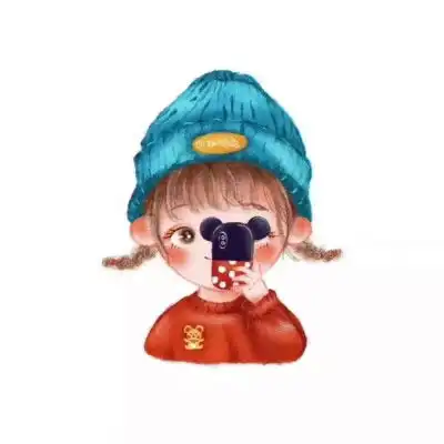 情侣头像一左一右萌情侣头像卡通可爱一对
