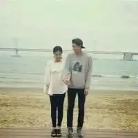 晶哥哥和传捷的情侣头像不要离开我怕没你的深夜
