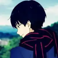 qq头像男生动漫冷酷帅侧脸
