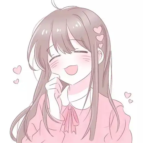 粉色系女生头像

