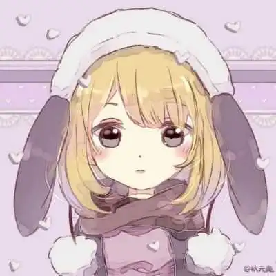 漂亮二次元女生头像
