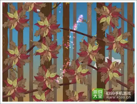蜉蝣第三关攻略秋风落叶归根树林
