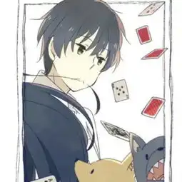 此时此刻二次元卡通微信头像
