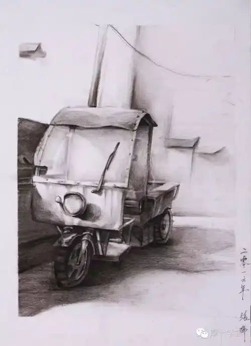 厚一作品丨往届下乡写生速写作品回顾
